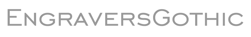 EngraversGothic BT