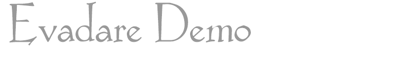 Evadare Demo