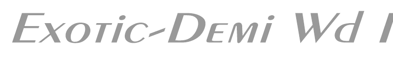 Exotic-Demi Wd Itc