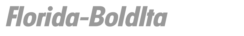 Florida-BoldIta