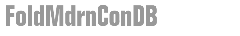 FoldMdrnConDB