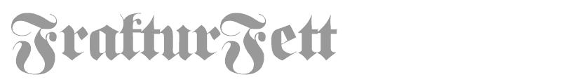 FrakturFett