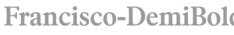 Francisco-DemiBold