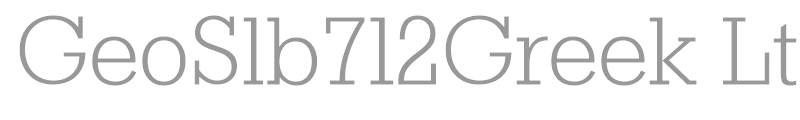 GeoSlb712Greek Lt BT