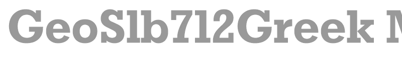 GeoSlb712Greek Md BT