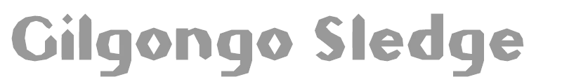 Gilgongo Sledge