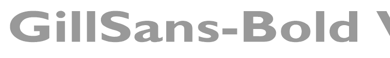 GillSans-Bold Wd