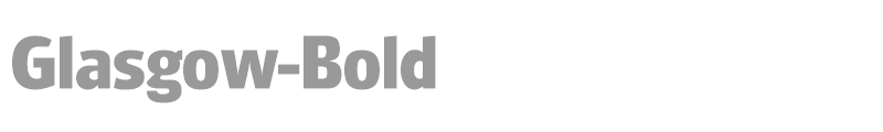 Glasgow-Bold