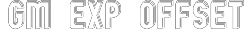 GM Exp Offset Doubleoutline