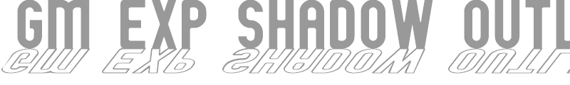 GM Exp Shadow outline