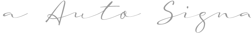 A Auto Signature