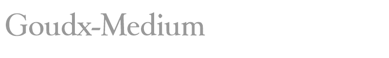 Goudx-Medium