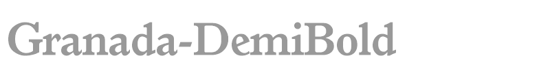 Granada-DemiBold