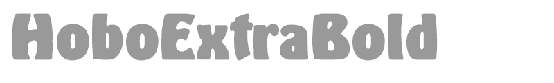 HoboExtraBold