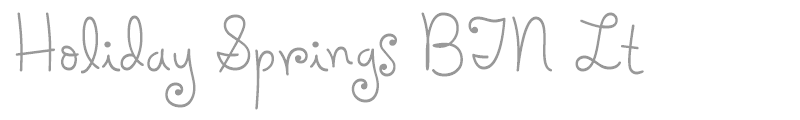 Holiday Springs BTN Lt