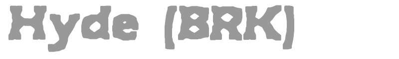 Hyde (BRK)