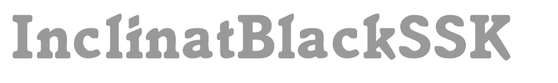 InclinatBlackSSK