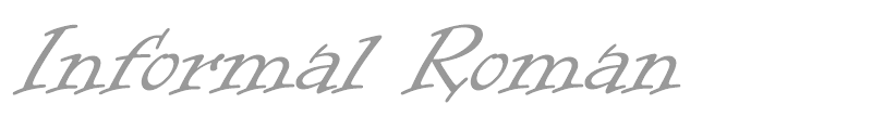 Informal Roman