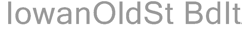 IowanOldSt BdItAlt BT
