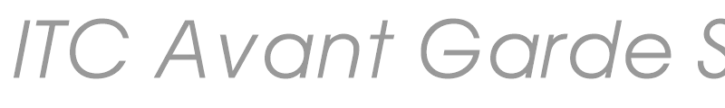 ITC Avant Garde SWA