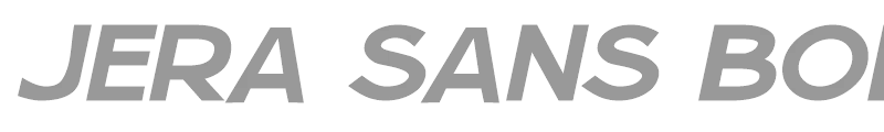 Jera Sans Bold Italic JL