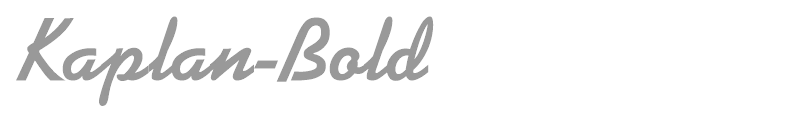 Kaplan-Bold