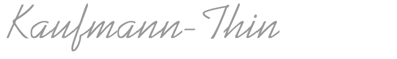 Kaufmann-Thin