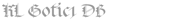 KL Gotic1 DB