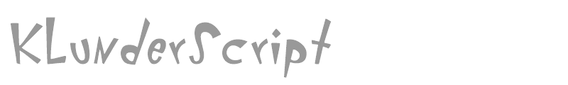 KlunderScript