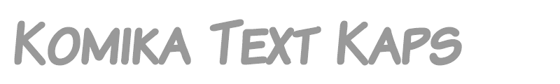 Komika Text Kaps