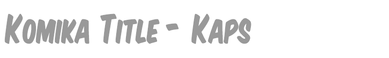 Komika Title - Kaps