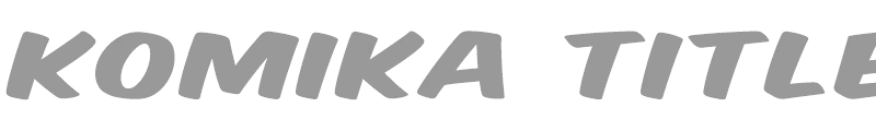 Komika Title - Wide