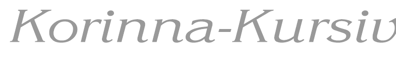Korinna-KursivRegular Wd