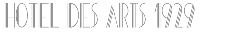Hotel Des Arts 1929