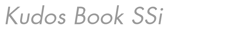 Kudos Book SSi