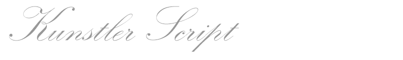 Kunstler Script