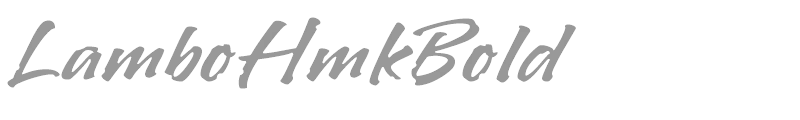 LamboHmkBold