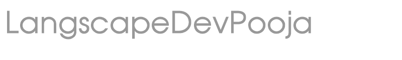 LangscapeDevPooja