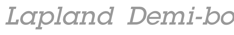 Lapland Demi-bold