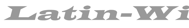 Latin-WideExtObl