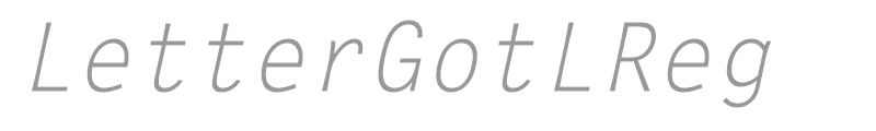 LetterGotLReg