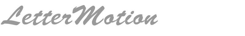 LetterMotion
