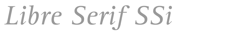 Libre Serif SSi