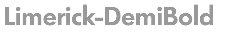 Limerick-DemiBold