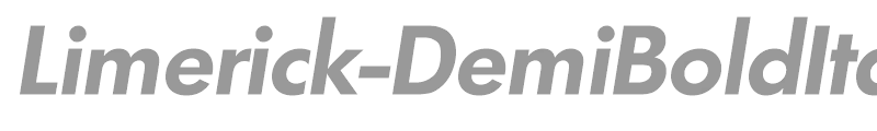 Limerick-DemiBoldIta