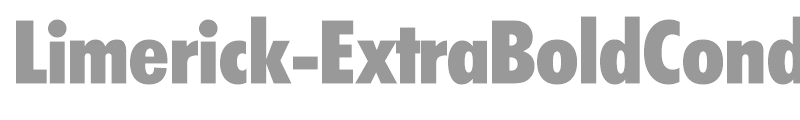 Limerick-ExtraBoldCond