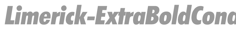 Limerick-ExtraBoldCondIta