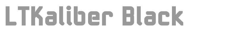 LTKaliber Black