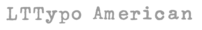 LTTypo American