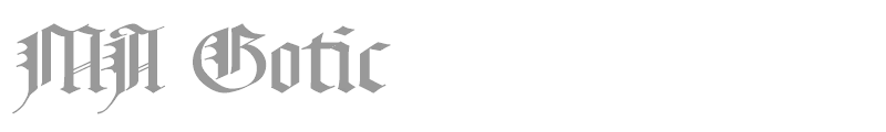 MA Gotic